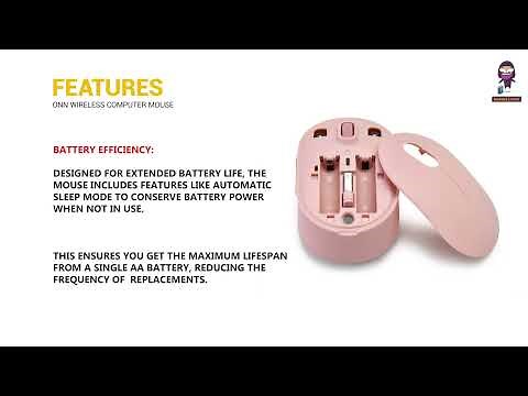 Onn Wireless Computer Mouse User Manual