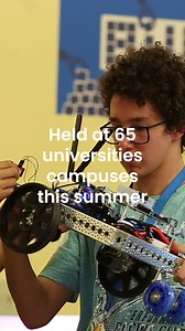 Campers, activate! Introducing BattleBots Camp. Coming Summer 2024, this robotics camp from BattleBots and iD Tech is guaranteed to be a knockout. Sign-up to be the first to book before it sells out! | BattleBots