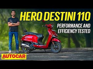 Hero Destini 110 review - Activa and Jupiter rival put to the test | Autocar India
