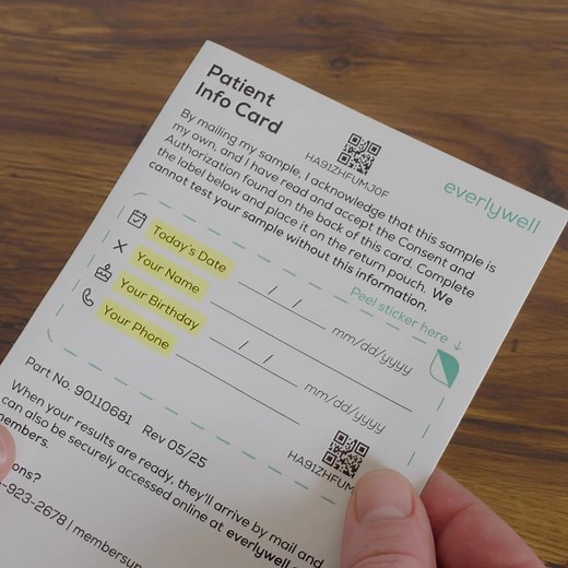 Testing at home is easy with Everlywell. Just collect your sample, drop it in the mail, and get lab results in days—no clinic visit needed. | Everlywell