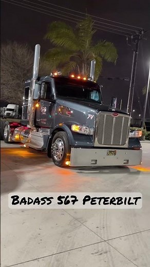 BADASS 567 PETERBILT @sndwoodworks #trucking #peterbilt #truckdriving