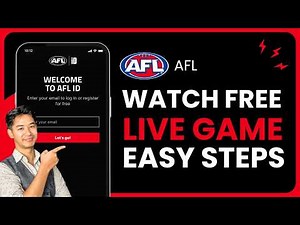 How to Watch Free Live Game on AFL !