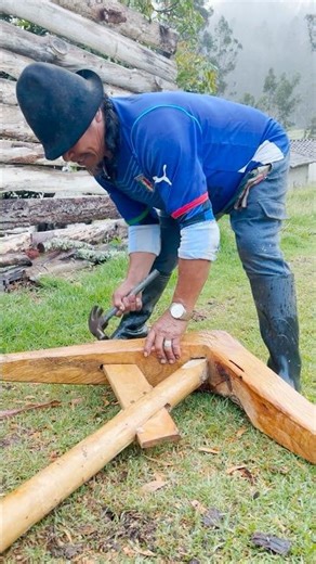 Look how this beautiful handmade plow turned out 😱