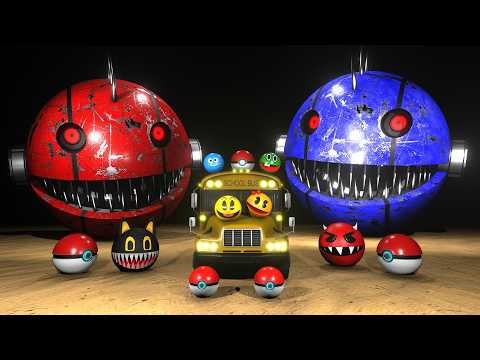 Robot Pacman vs monster Pacman 2