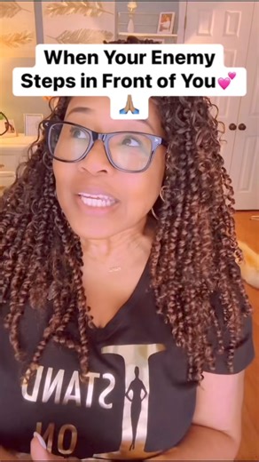 478K views · 48K reactions | When Your Enemy Steps in Front of You Kingdom kids never have to fight for the seat at the table. We just walk in Grace knowing that God will have our appointed seat waiting for us. #BMackWrites #Elders #StandOnBible | BMackWrites | Facebook