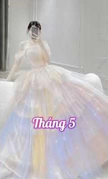 Hoa cưới và váy cưới của 12 tháng sinh #12thangsinh