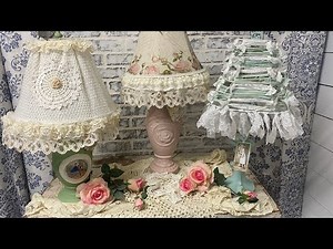 How to Shabby Chic Lamp Makeovers