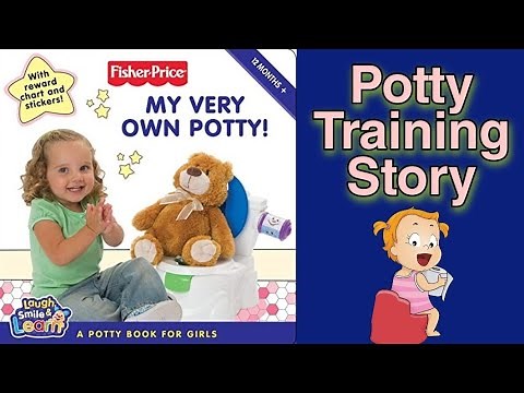 A potty book for girls|My very own potty kids book read aloud with sound effects|HOW TO POTTY TRAIN