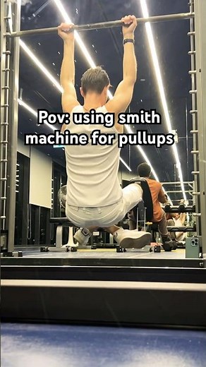 Pov: using smith machine for pull-ups / chin-ups in your new BKK gym #pullups