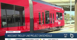 Mid-Coast Trolley expansion on schedule