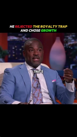 He rejected royalty trap and chose growth || Shark tank us || #shorts #sharktank