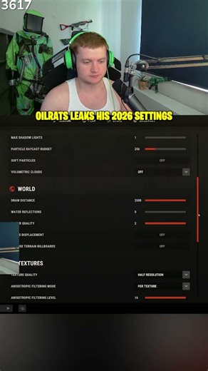 Oilrats 2026 Settings 😈 #oilrats #rust