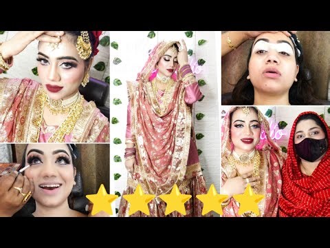 😳पार्लर में हुआ इतना सस्ता और अच्छा मेकअप | Went To Best Makeup Artist In Lucknow | Budget Makeup