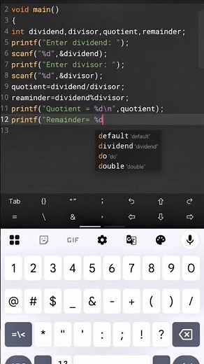 ​🤯 C Programming SECRET: Find Quotient & Remainder in SECONDS! #coding #programming #shorts