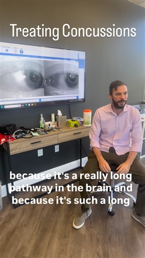 Neurologic Wellness Institute® on Instagram: "Smooth pursuit eye movements are how your brain tracks moving objects smoothly, like watching a bird fly or a car pass by. These tiny tracking circuits run through the frontal lobes, parietal lobes, brainstem, and cerebellum—making them highly vulnerable in concussions. That’s why testing smooth pursuit is one of the most sensitive bedside tools for diagnosing concussion. And when visual tracking improves through rehab, it’s not just eye movement get