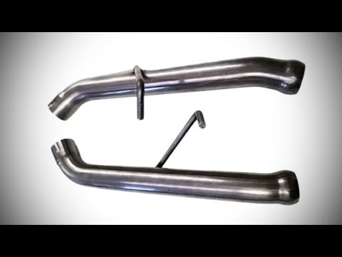 B2 Fabrication Resonator Delete Kit Install On A 5th Gen 2021 Ram 1500 5.7 Hemi