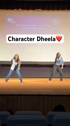 College performance 💃| Character Dheela❤️ #dance