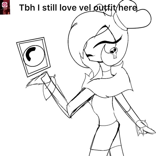 Day 3 of making overlord themed icons made with procreate #art #hazbinhotel #helluvaboss #vees
