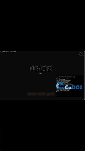 CCoDOS finally released! #shorts #trending #games #operatingsystem