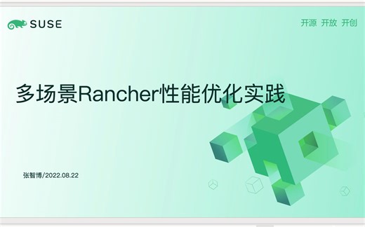 多场景 Rancher 性能优化实践
