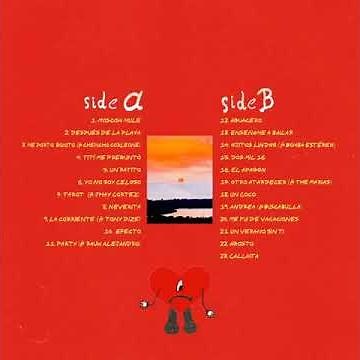 VERANO SIN TI. bad bunny álbum completo alta calidad (320). ¡¡GRATIS!!