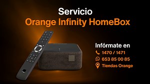 Servicio Orange Infinity HomeBox, máxima calidad de imagen y sonido. Este servicio incluye el descodificador premium de Orange TV📺 soporte 24h⏰ y sustitución gratuita en caso de avería 🔧 Sumérgete en tus contenidos favoritos con la mejor calidad de imagen y sonido ✨ Además puedes utilizarlo por Wi-Fi 🛜 y como barra de sonido 🎶 Disponible con las ofertas con fútbol ⚽ Más información en: https://www.orange.es/orange-tv/orange-infinity-homebox | Orange TV