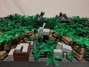 LEGO WWII Trenches MOC!