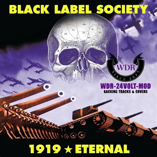 Black Label Society - Battering Ram (Backing Track) No Vox No Guitar *CLIP* Full Video Attached