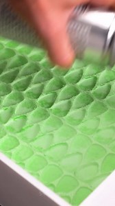 Crafting a cement stencil for cooking. | 5-Minute MAGIC