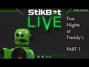 Stikbot LIVE | Five Nights at Freddy's Pt. 1