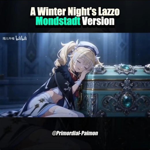 A Winter Night’s Lazzo… But It’s Mondstadt Version 😂 #genshinimpact #hoyoverse #genshin