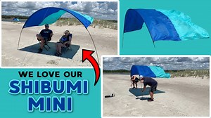 Watch Shibumi Mini ~ ultimate beach shade made for 2 ~ Recommended on Amazon Live