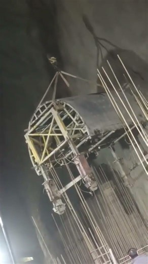 Bus duct Gantary installation work in RHEP 850Mw Drabshalla @reelshortapp @realfunnyvedio