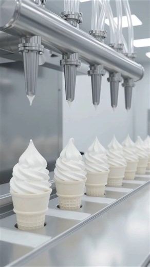 How Ice Cream Is Made Inside a Modern Factory 🍦🏭