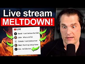 The Poker Live Stream Chat Lost It After THIS Fold 😱
