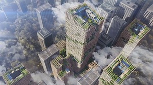 This is what the world's tallest wooden skyscraper will look like