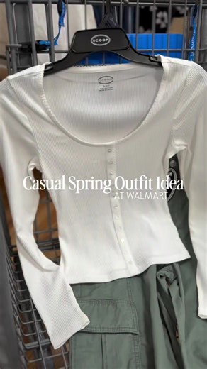 Cool, comfy, and styled without trying too hard. A lace trim tee paired with utility joggers and woven flats makes the ultimate laidback outfit formula. All from Walmart🙌🏻 Comment SHOP to for the link! #walmartpartner #walmartstyle #walmartfinds #outfitinspo #coolgirlstyle