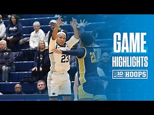 Coppin State at Penn State | HIGHLIGHTS | Big Ten Women's Basketball | 11/12/2025