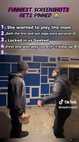 Divertidos pantallazos en el concurso de slapping 😂