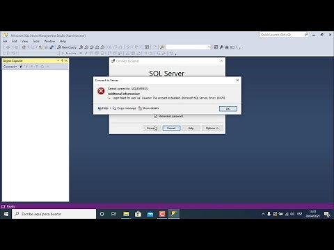 HABILITAR Usuario sa en SQL Server | SQL Server 2019 |SQL Server Managment 2025