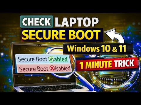 How to Check Secure Boot State in Windows 10 & 11 ✅ | Secure Boot Enabled or Disabled