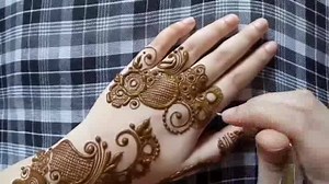 450K views · 11K shares | Beautiful eid henna design Credit:henna vahid | Mehandi Designs | Facebook