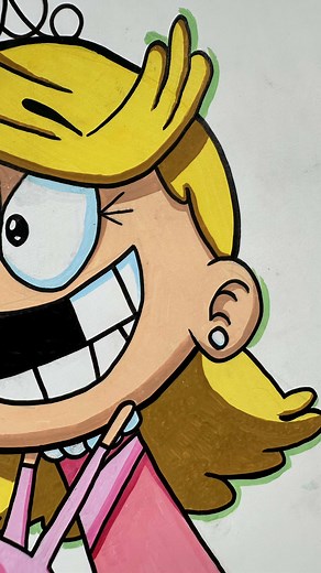 10-Year-Old Draws Lola Loud from The Loud House