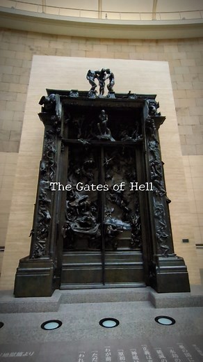 ロダン地獄の門 #地獄の門 #gatesofhell #thegatesofhell #ロダン #考える人 #美術館 #artaquarium #地獄門