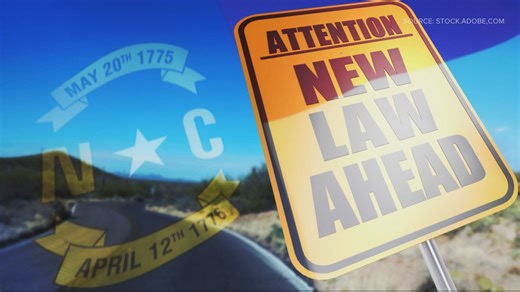 North Carolina enacts major laws, tightening rules for violent offenders and changing who can drive in left lane