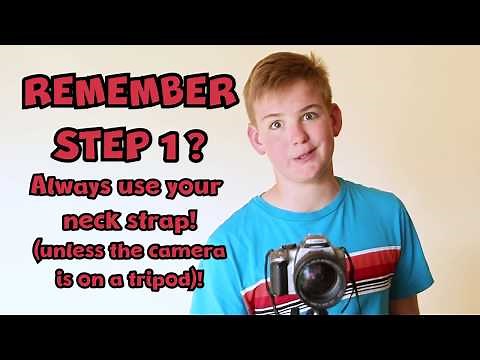 That Camera Kid — Lesson 1: How to Hold Your Camera - Teaching Photography to Kids