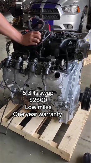 Chevrolet 5.3L Vortec Solid, Reliable Power Amazing running 5.3L Vortec ready for your next swap or replacement. Strong motor with proven durability perfect for trucks, SUVs, or project builds. 💲 $2,300 If you’re looking for dependable Chevy power at the right price, this is it. #53Vortec #ChevyEngine #LSSwap #EngineForSale
