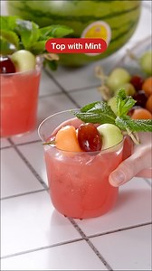 31 reactions | Garnish the right way with Divine Flavor produce!  These fruity skewers are easy and delicious. Add some fresh mint to finish.  #DivineFlavor #DivineFlavorProduce #Watermelon #Cantaloupe #Honeydew #Garnish #Mixology | Divine Flavor | Facebook