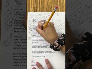 Marking the Text Example (song edition)