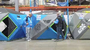 The Clam X-Series of hub shelters are designed with the hardcore anglers in mind. Featuring thermal skins of the toughest Denier and most insulation, heavy duty poles and hub systems and more! This series of hubs include the X-400 Thermal Hub, the X-600 Thermal Hub, and the Jason Mitchell X5000. Learn more about each of these shelters by checking out this video and by visiting https://bit.ly/38U8XpP | Clam Outdoors